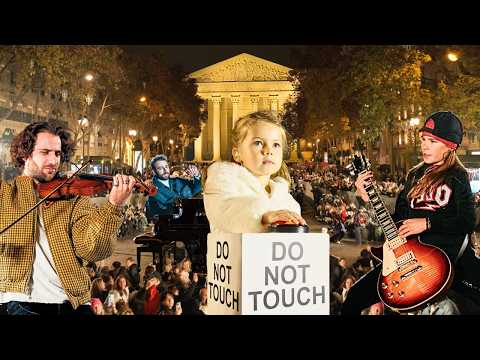 My BIGGEST Flashmob Ever Carol Of The Bells With 100 Musicians In Paris