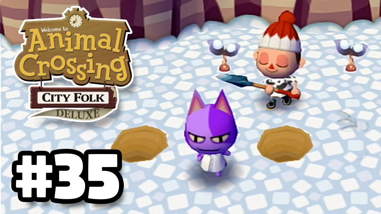 Lets Play: Animal Crossing City Folk - Building Fruit Orchard (Ep 35)