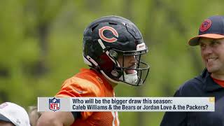 Who will be a bigger draw in 2024: Caleb Williams and Bears or Jordan Love and Packers?