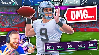 99 Drew Brees leads INSANE last second comeback [Game of the Year]