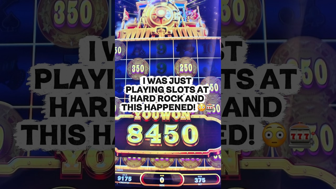 I Hit the BONUS at Hard Rock Casino! 😱🎰 But How Much Did It Pay?!