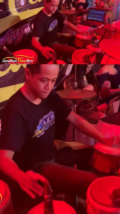 aksi yayan jandut disaat pakai kendang manual