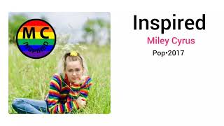 Miley Cyrus - Inspired ( Audio Official )