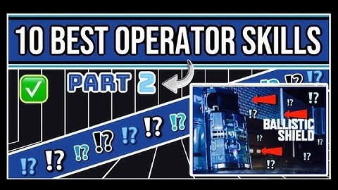 TOP 10 Best Operator Skills In Call Of Duty Mobile‼️ (PART 2)