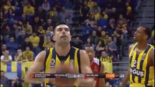 Kostas Sloukas 13 Points And 6 Assists Against Olimpia Milano