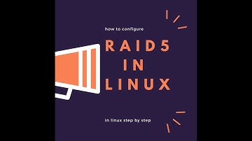 how to configure raid5 in linux REDHAT rhel6