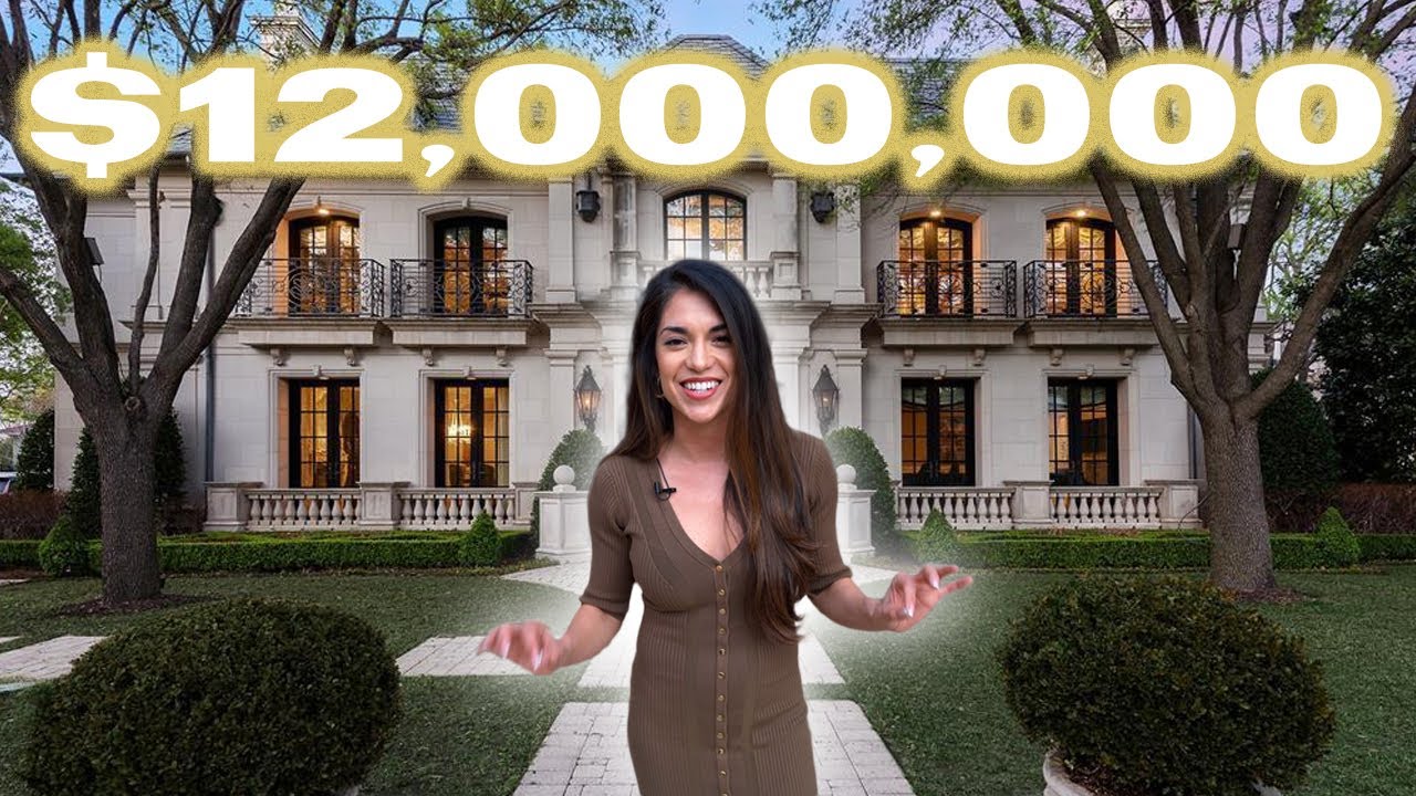 INSIDE AN INCREDIBLE $12,000,000 MANSION | DALLAS, HIGHLAND PARK - YouTube