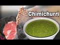 Chimichurri la mejor salsa para carnes | Chimichurri en  la LICUADORA