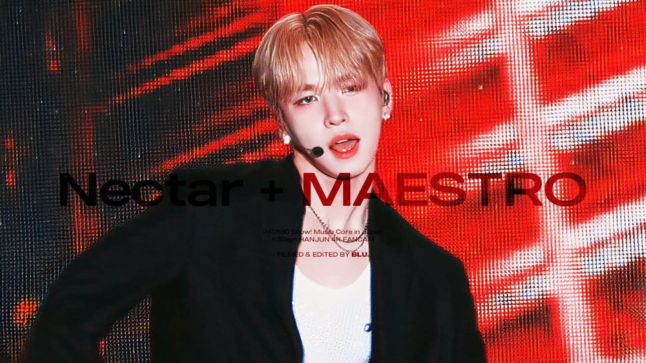 240630 엔싸인 한준 'Nectar + MAESTRO' Cover Stage 4K 직캠