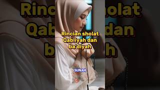 Download Lagu Rincian shalat sunnah Qabliyah dan ba'diyah #shorts #islam MP3