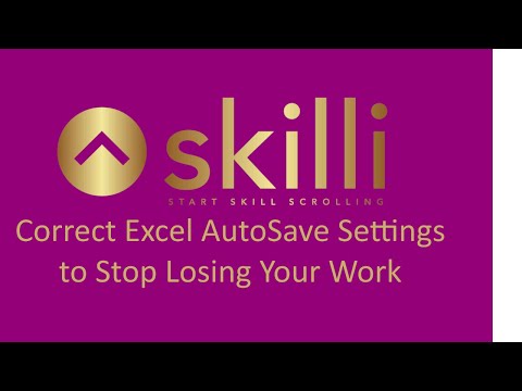 Excel Autosave Keeps Turning On