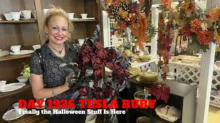 Day 1926 Tesla Ruby Finally the Halloween Stuff Is Here