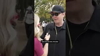 Actor John Cusack attends rally in Chicago, on “No Kings Day” says message from Chicago to Trump Go