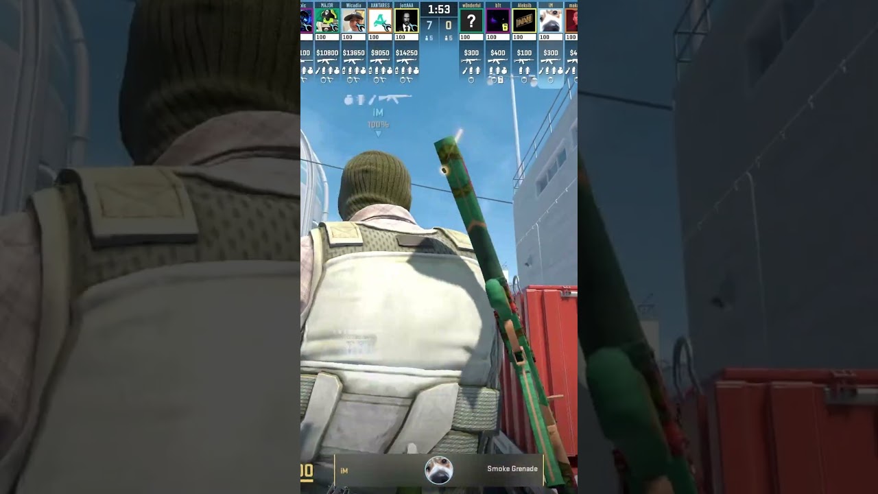 NaVi iM’s Instant Nuke Door Smoke 💥