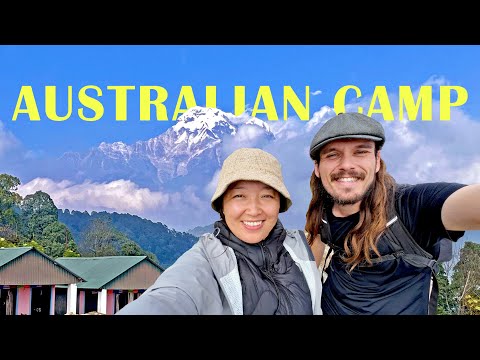 The Kande to Australian Camp walk and the lodge terrace at dawn (noted by lulu)