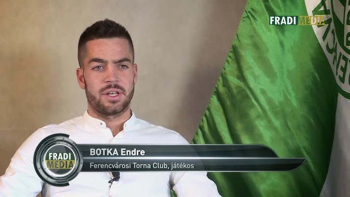 BUDAPEST, HUNGARY - MAY 27: (r-l) Endre Botka of Ferencvarosi TC