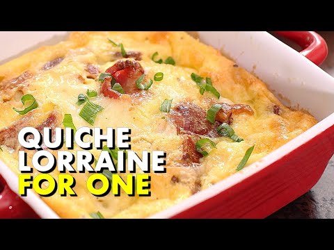 Recipe For Quiche Lorraine With Bacon