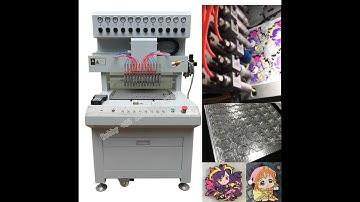 12 color automatic pvc dispensing machine details