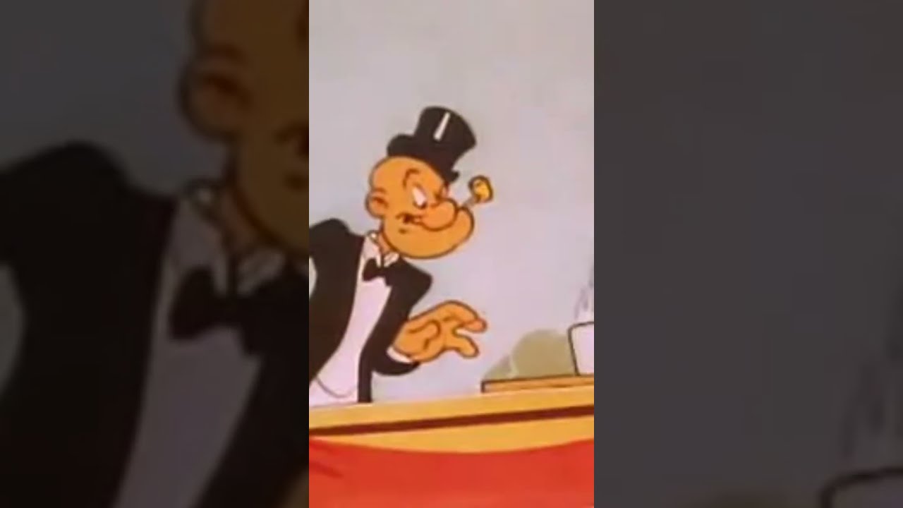 Popeye cartoon YouTube