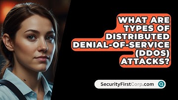What Are Types of Distributed Denial-of-Service (DDoS) Attacks? - SecurityFirstCorp.com
