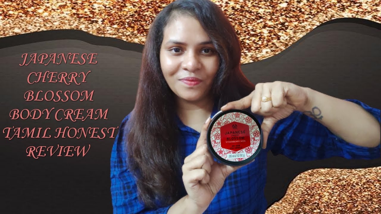 The Best Body Butter Cream? Japanese Cherry Blossom Strawberry Kiss