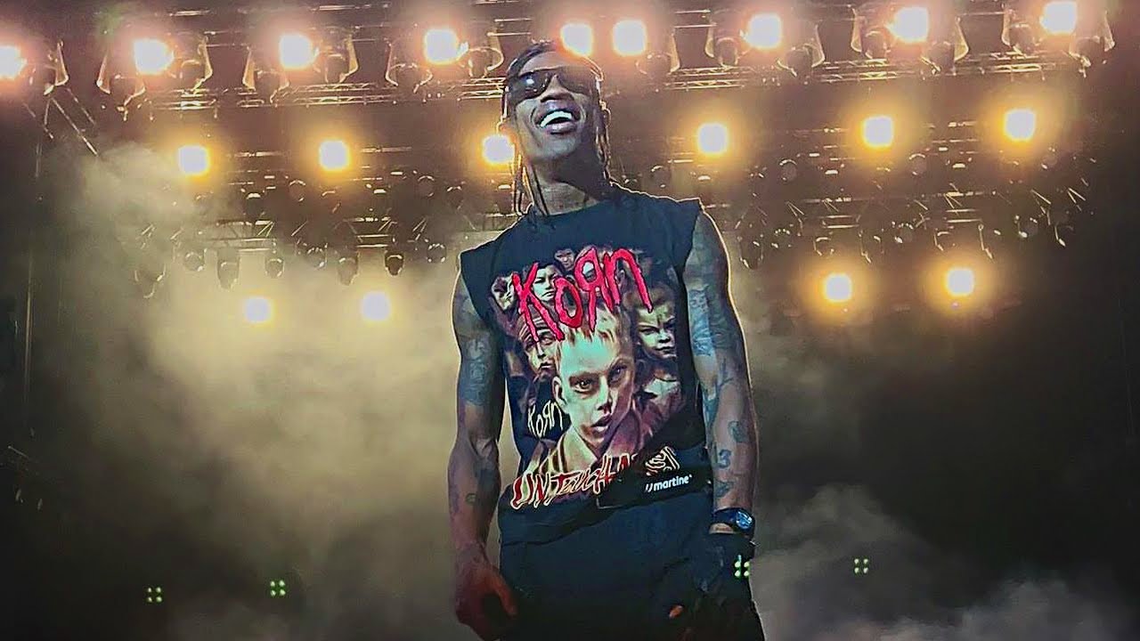 Travis Scott Concert in Sweden (Lollapalooza Stockholm 2023) - YouTube