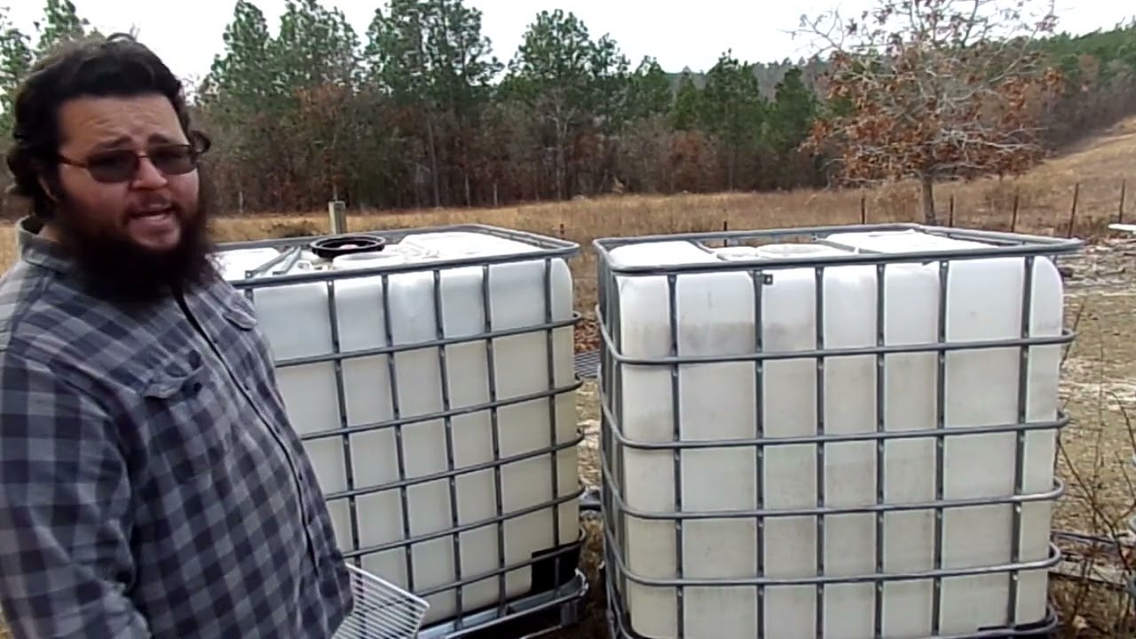 IBC Tote Brooder/ Pen - YouTube