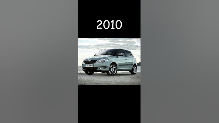 Skoda Fabia(1999~now) #shorts#evolution#2023 #car #cars #skoda  #fabia #vag #rs  #vrs #viral