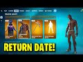 TRAVIS SCOTT SKIN RETURN RELEASE DATE in FORTNITE ITEM SHOP! (Returning to FORTNITE!)