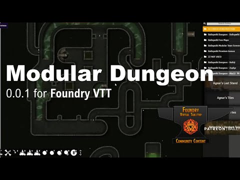 Foundry Module Walkthrough: Modular Dungeon System by Baileywiki