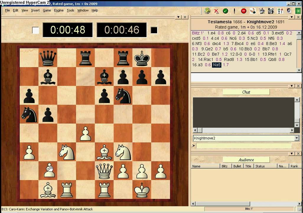 EXAMPLE. 1min+0s Game ("bullet"). YouTube