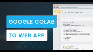 Turning a Google Colab Notebook into a Web App - With Nothing But Python screenshot 3