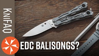KnifeCenter FAQ #130: Best Butterfly Knives for EDC