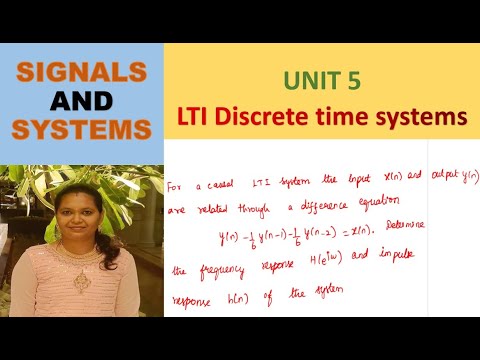 For y(n)-1/6y(n-1)-1/6y(n-2)=x(n), find frequency response H(e^jw ...
