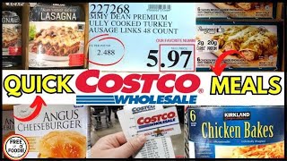 🚨TOP 25 Quick MEALS You NEED to Buy at Costco! by FREE TO FOODIE 2,003 views 3 months ago 10 minutes, 36 seconds