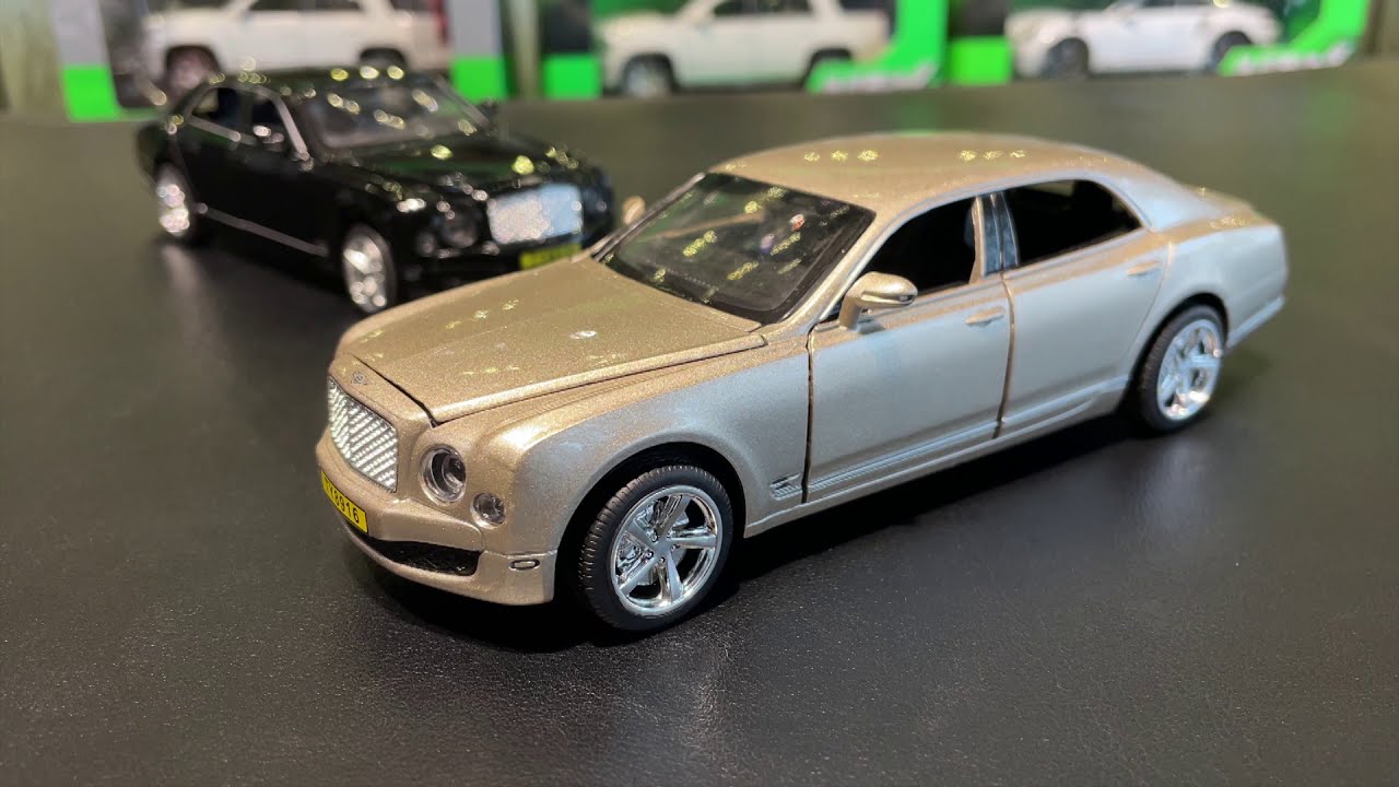 Hãng xe Bentley – [REVIEW] Mô hình trưng bày xe Bentley Mulsane tỉ lệ 1:32 hãng Qiheng