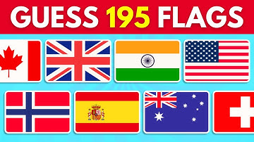 🚩 Guess ALL The 195 Flags Of The World | Ultimate Flag Quiz