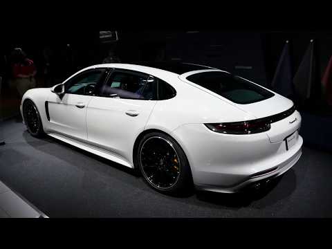 New 2018 Porsche Panamera 4S Sedan - Exterior Tour - 2017 LA Auto Show, Los Angeles CA