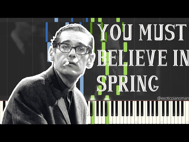 Bill Evans - You Must Believe In Spring (Solo Jazz Piano