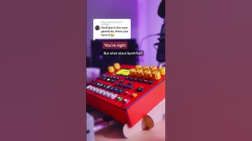 SynthTok hits too #synth #musicproducer #funny #dawless #shorts