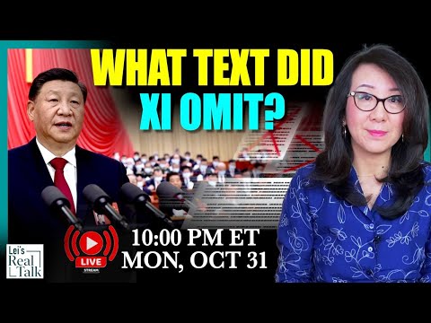 The text Xi Jinping omitted from his speech and his ultimate vision for China