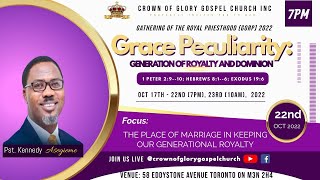 The 5 Peculiarities of Grace in Marriage. || Kennedy Asegieme