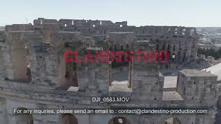 DJI 0583 - Drone Stock Videos - El Jem - Tunisie