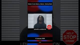 Madison County Alabama, Alabama Booking Records   15 January 2026