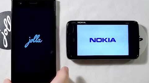 Boot Speed Test Jolla Phone Vs  Nokia N900