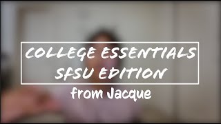 Sfsu Move-In Tips What To Bring To College