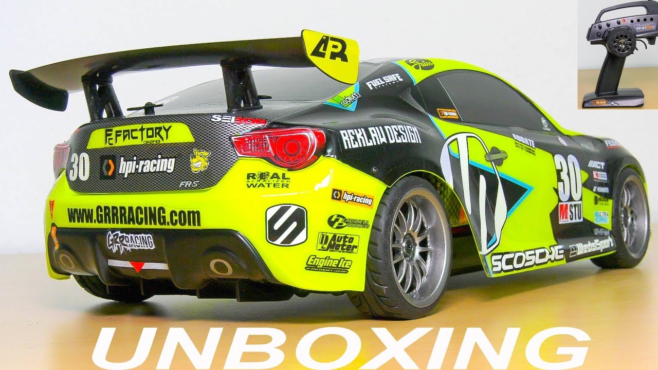 Hpi Michele Abbate Racing Car Unboxing Rc Car Toyota Gt 86 Rc