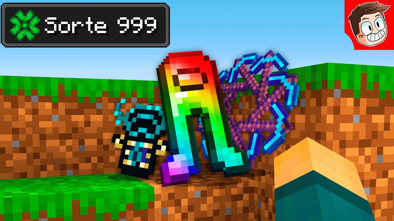 TUDO é ALEATÓRIO no Minecraft !