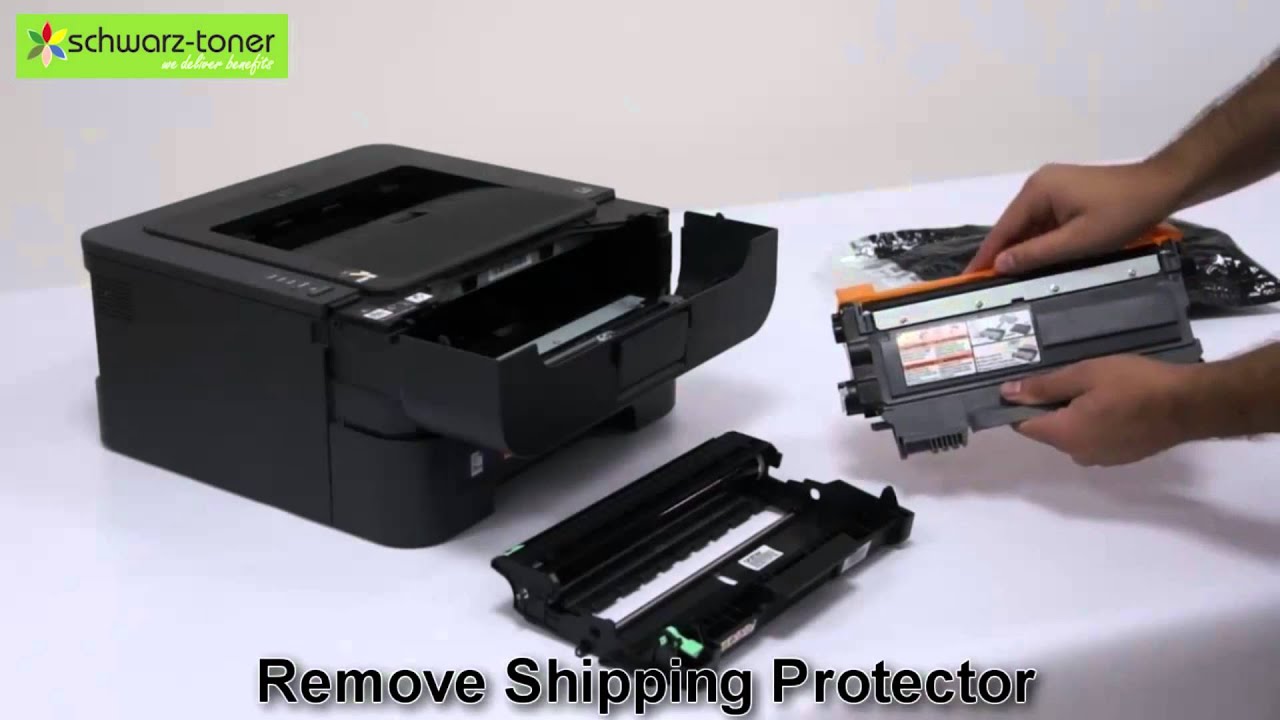 Brother HL 2240 Toner Cartridge Replacement - user guide ( TN2210) - YouTube