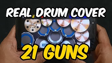 GREEN DAY - 21 GUNS (REAL DRUM COVER)